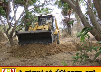 மட்டக்களப்பு காயங்குடாவில் விடுதலைப் புலிகளின் ஆயுதம் மற்றும் தங்கத்தை தேடி அகழ்வு பணி