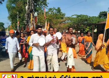 மட்டு இந்து இளைஞர் பேரவையின் ஏற்பாட்டில் வெருகல் ஆலயத்திற்கான ஆன்மீக பாதயாத்திரை ஆரம்பம்