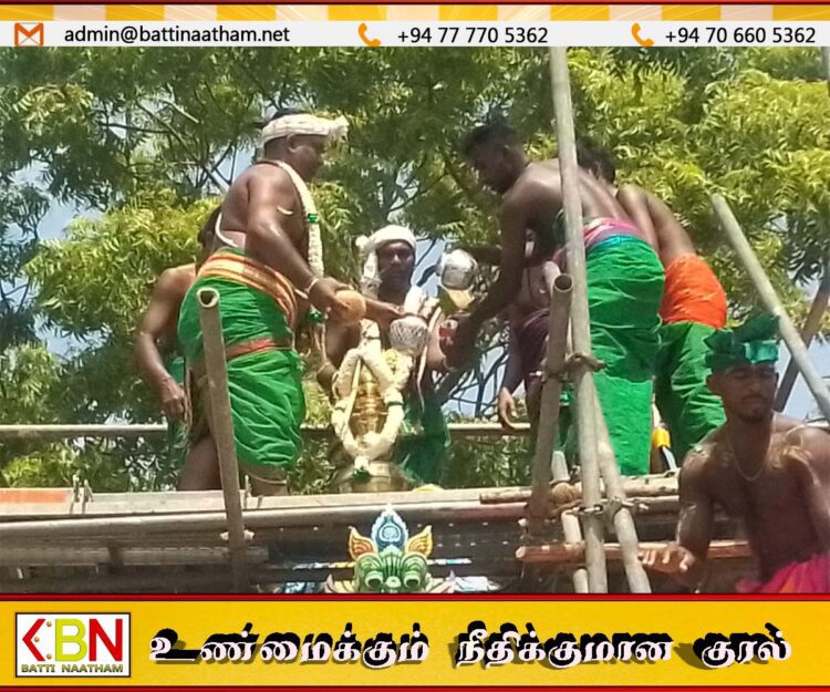 சித்தாண்டி அருள்மிகு ஸ்ரீ நாககன்னி அம்மன் ஆலய மகா கும்பாபிஷேகம்