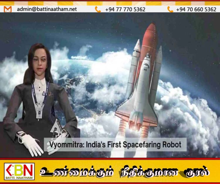 விண்வெளிக்கு எந்திரனை அனுப்பும் இஸ்ரோ