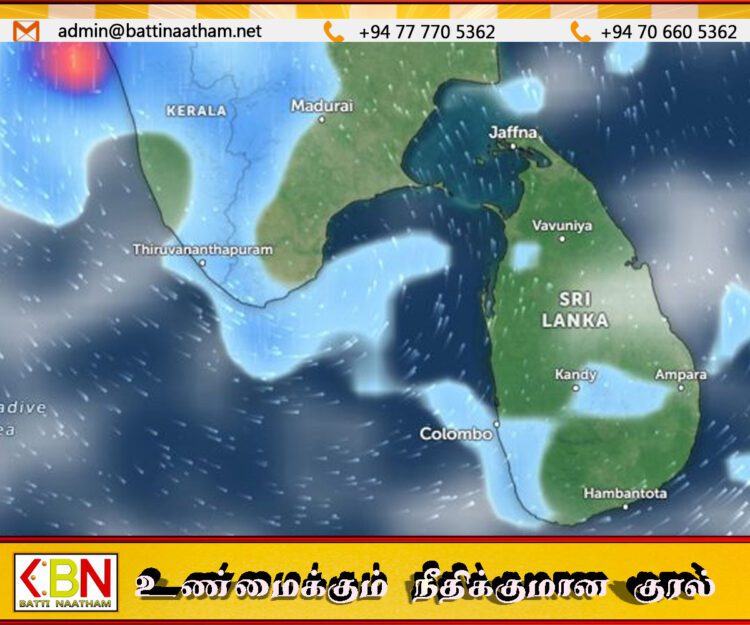 நாட்டின் பல பகுதிகளில் பெய்த மழையால் 585 பேர் பாதிப்பு; 2 பேர் உயிரிழப்பு