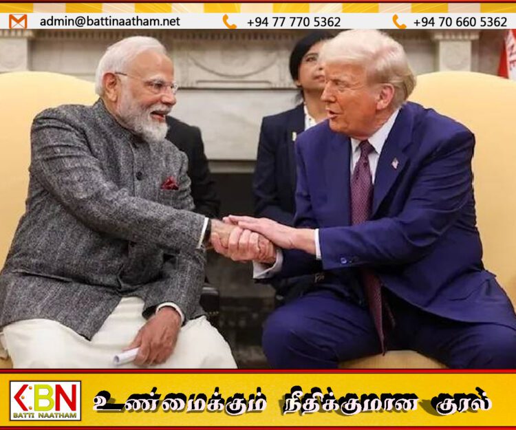 மோடியின் அரசியல் வாழ்க்கையை அழிக்க விரும்பவில்லை; அதிர்ச்சிக் கருத்து டொனால்ட் ட்ரம்ப்!