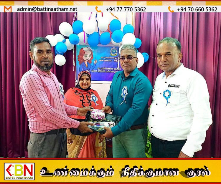 வாழைச்சேனை அஹமட் வித்தியாலயத்தில் நடைபெற்ற ஆசிரியர் தின நிகழ்வு