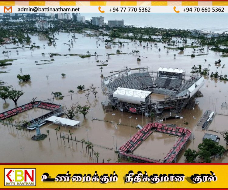 மெக்சிகோவில் ரேமண்ட் புயல் தாக்கத்தால் 28 பேர் உயிரிழப்பு