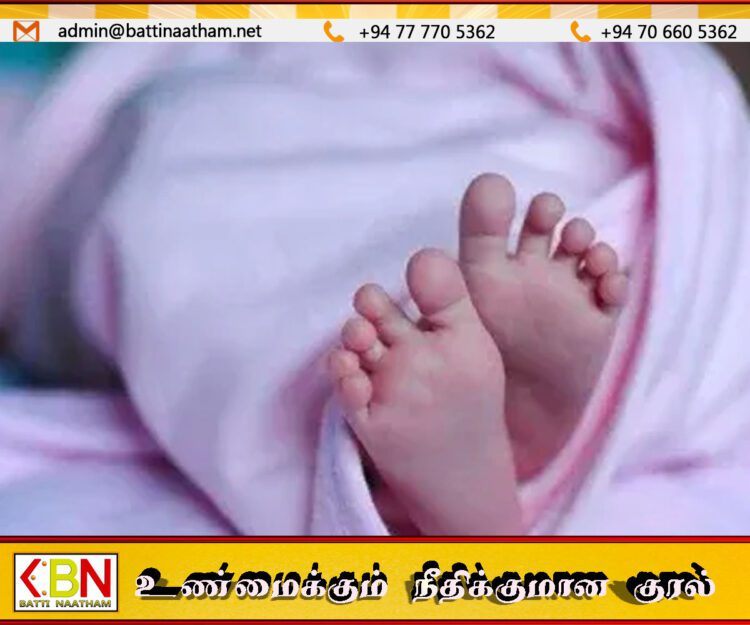 மஹாவையில் குடும்ப சுகாதார பணியாளர் வீட்டின் முன் கைவிடப்பட்ட ஒரு மாத பெண் சிசு மீட்பு