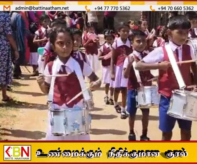 கறுவாக்கேணி விக்னேஸ்வரா வித்தியாலயத்தில் கொண்டாடப்பட்ட ஆசிரியர் தின நிகழ்வு