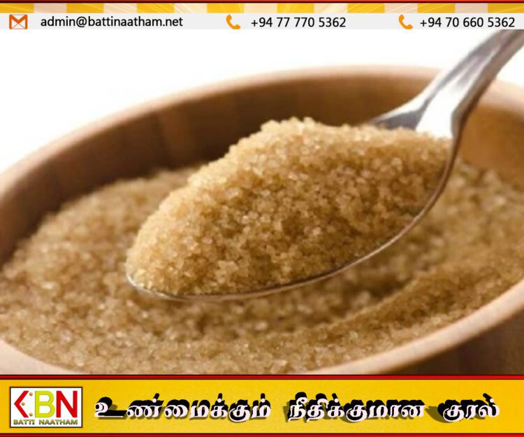 அரசு துறை உணவுக் கொள்வனவுகளில் சிவப்பு சீனி கட்டாயம்