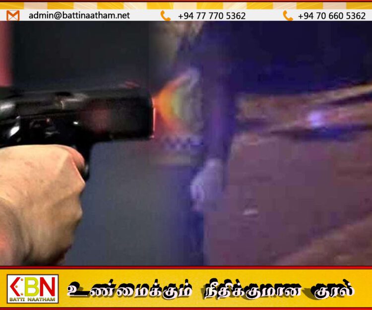 கட்டளையை மீறி பயணித்த வேன் மீது பொலிஸார் துப்பாக்கிச் சூடு; சாரதி கைது