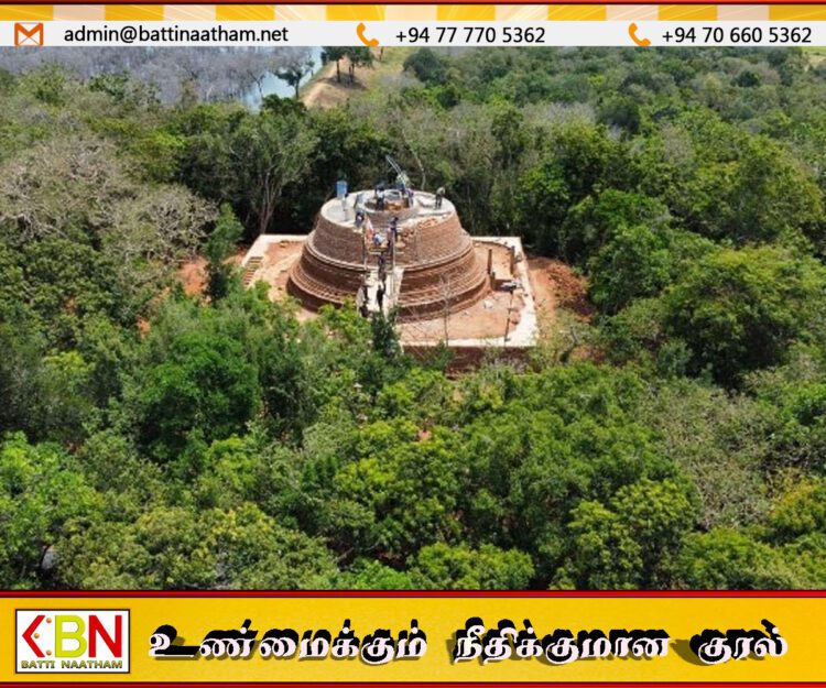 குருந்தூர்மலையில் தமிழ் விவசாய நிலங்கள் ‘தொல்லியல் தளம்’ என ஆக்கிரமிப்பு