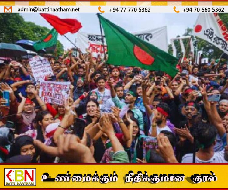 பங்களாதேஷில் மீண்டும் வெடிக்கும் போராட்டம்
