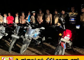 சம்மாந்துறை பொலிஸ் நிலைய பொறுப்பதிகாரியின் அதிரடி நடவடிக்கை ; போக்குவரத்து சட்டங்களை மீறிய 18 மோட்டார் சைக்கிள்கள் மீட்பு