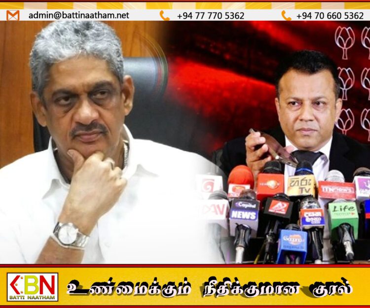 சரத் பொன்சேகாவுக்கு ஏன் சர்வதேச தடை இல்லை? – மகிந்த ராஜபக்சவின் பேச்சாளர் மனோஜ் கமகே கேள்வி