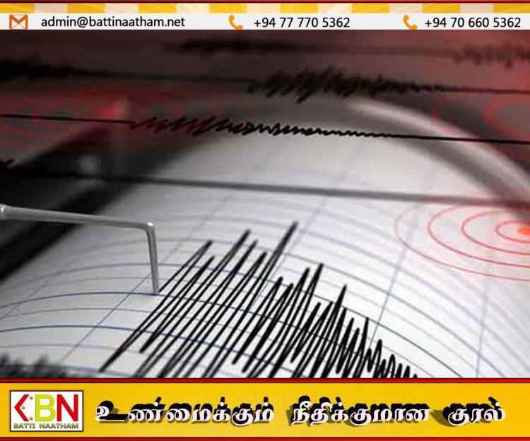 இந்தோனேஷியாவில் வலுவான நிலநடுக்கம் பதிவு