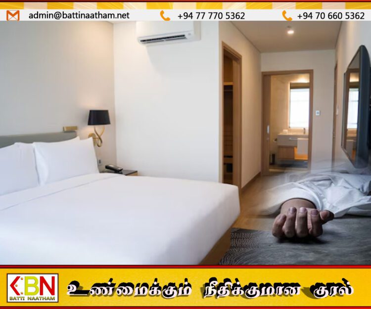 இந்தியாவிற்கு சுற்றுலா சென்ற இலங்கை பெண் ஹோட்டலில் சடலமாக மீட்பு