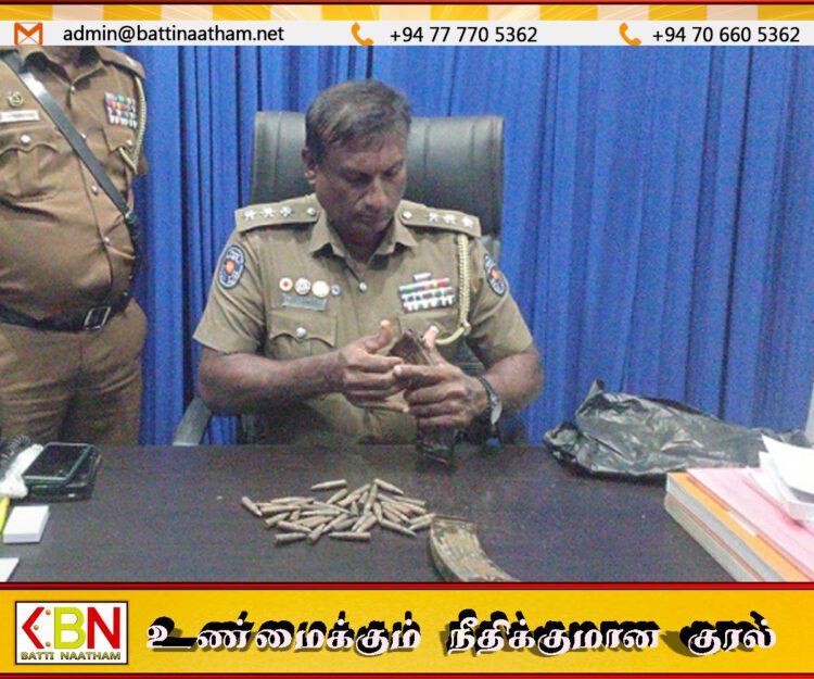 மதவாச்சியில் மகசின்கள் மற்றும் தோட்டாக்கள் மீட்பு