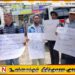 நுவரெலியாவில் மாநகர ஆணையாளரின் நடவடிக்கைக்கு எதிர்ப்பு; நடைபாதை வியாபாரிகள் ஆர்ப்பாட்டம்