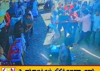 மட்டு நகரில் இரு ஆடை விற்பனை நிலையங்களுக்கு இடையே கைகலப்பு