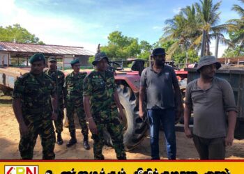 மட்டு கரடியனாறு பகுதியில் சட்டவிரோத மணல் அகழ்வில் ஈடுபட்ட 13 பேர் விசேட அதிரடிப்படையினரால் கைது; 13 உழவு இயந்திரம் மீட்பு