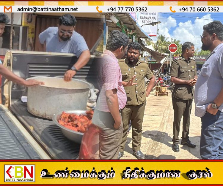 வவுனியாவில் சுகாதார சோதனை; உணவகத்தில் புளுக்களுடன் கோழி இறைச்சி பறிமுதல்