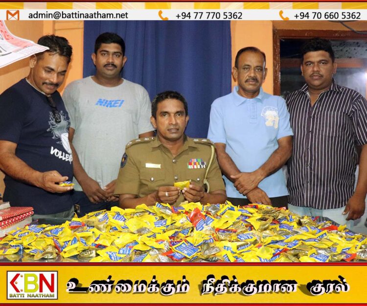 மட்டக்களப்பில் போதை லேகியங்கள் விற்பனை செய்தவர் கைது