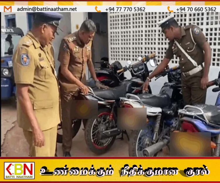 மோட்டார் சைக்கிள் பந்தயத்தில் ஈடுபட்ட 8 பேர் கைது