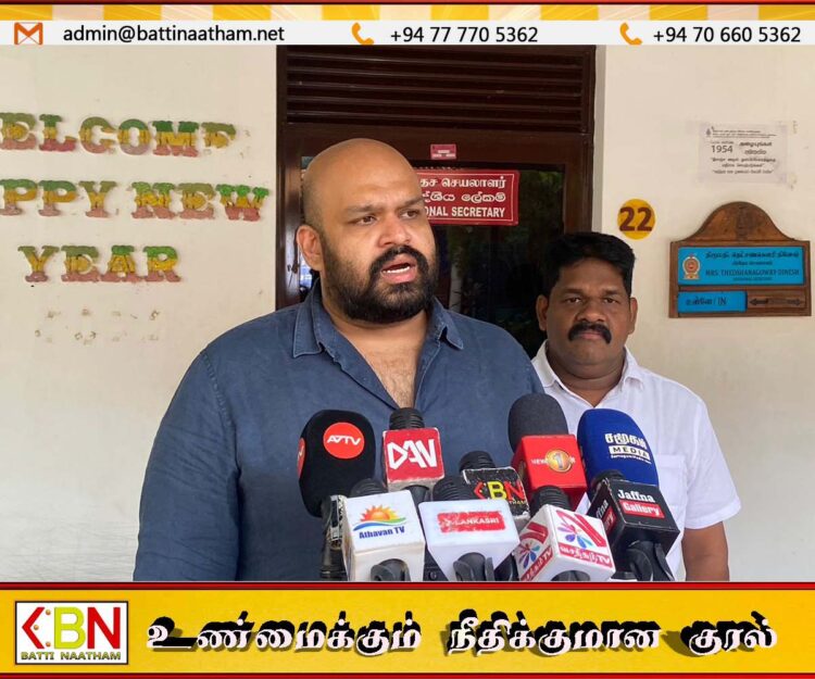 ஊடுருவியுள்ள காட்டுயானைகளை இரண்டு தினங்களில் வெளியேற்றுவதற்கான நடவடிக்கைகள் முன்னெடுப்பு; சாணக்கியன்