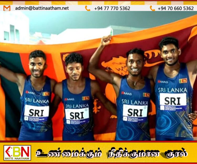 தெற்காசிய மெய்வல்லுநர் விளையாட்டுப் போட்டியில் 40 பதக்கங்களுடன் இலங்கை இரண்டாம் இடம்