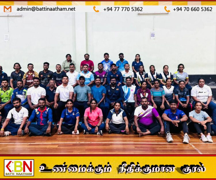 மட்டக்களப்பில் உடற்கல்வி ஆசிரியர்கள் மற்றும் விளையாட்டு பயிற்றுவிப்பாளர்களுக்கான திறன் விருத்தி பயிற்சி நெறிக்கான சான்றிதழ் வழங்கும் நிகழ்வு!