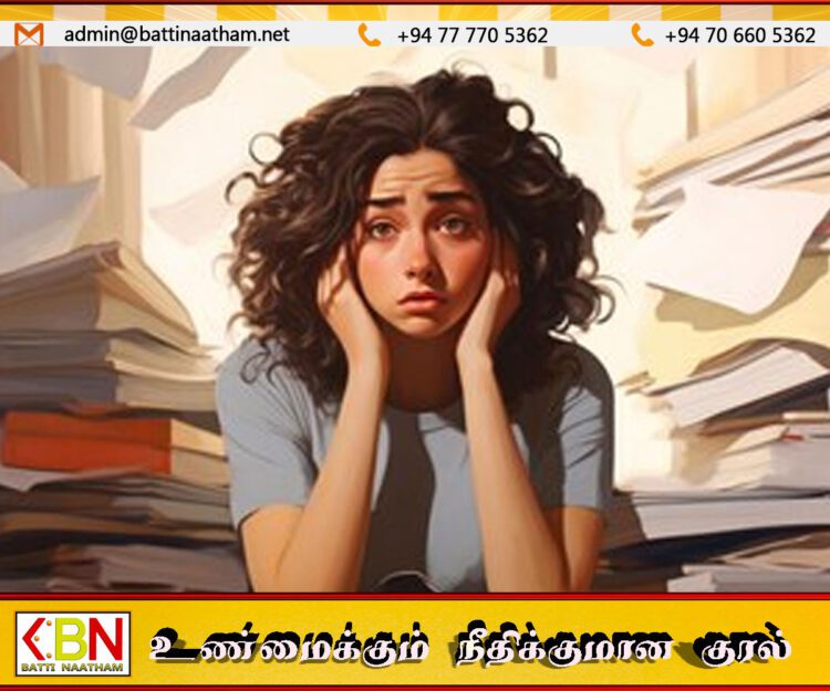 இலங்கையில் உயர்தர மாணவர்களில் 24 சதவீதத்தினர் மன அழுத்தத்தால் பாதிப்பு