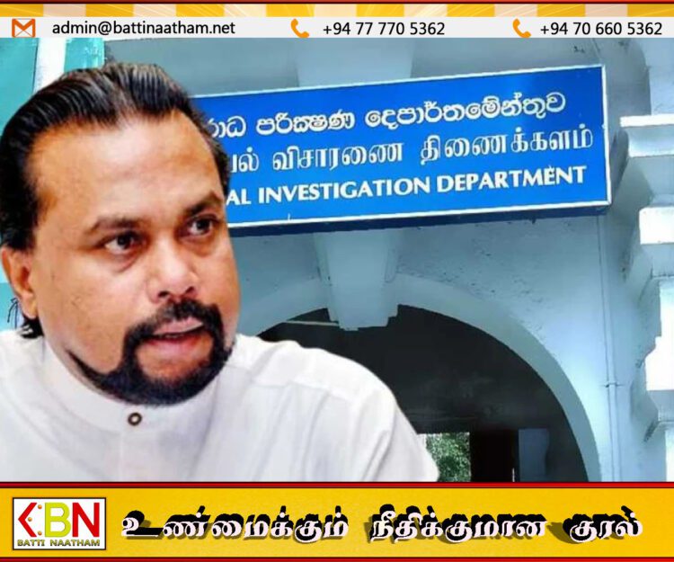 குற்றப் புலனாய்வுப் பிரிவில் முன்னிலையான விமல் வீரவன்ச