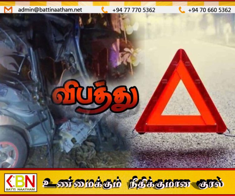 தணமல்விலில் சாரதி உறங்கியதால் ஏற்பட்ட வேன் விபத்து; ஒருவர் உயிரிழப்பு – ஆறு பேர் காயம்