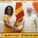 இந்தியப் பிரதமர் மோடியை சந்தித்த இலங்கைப் பிரதமர் ஹரிணி