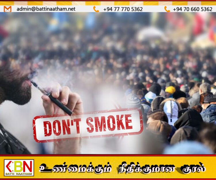 இ-சிகரெட் பயன்பாட்டால் 1.5 கோடி சிறுவர்கள் நிக்கோடின் அடிமைத்தனத்தைத் தூண்டி வருவதாக உலக சுகாதார அமைப்பு எச்சரிக்கை