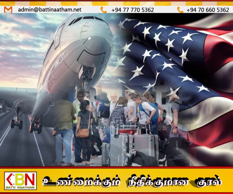 இலங்கைக்கு பயணம் செய்யும் அமெரிக்க பிரஜைகளுக்கு எச்சரிக்கை
