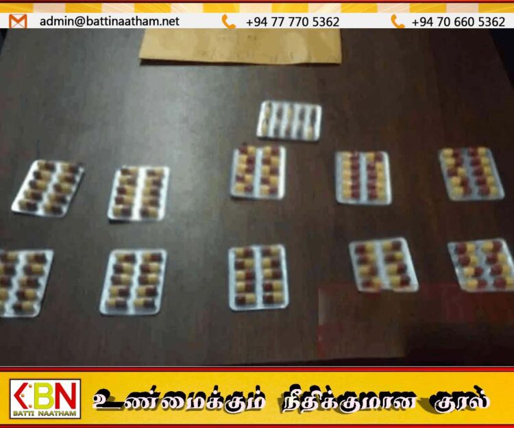 யாழில் 110 போதை மாத்திரைகளுடன் இருவர் கைது
