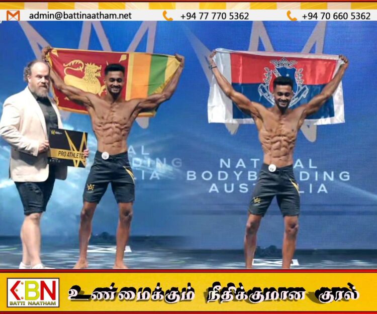 ஆசிய பசிபிக் PRO/AM போட்டியில் மட்டக்களப்பை சேர்ந்த சேகரன் சிவா சாதனை