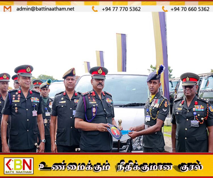 இலங்கை இராணுவத்தால் 76 பயனற்ற வாகனங்கள் புனரமைப்பு