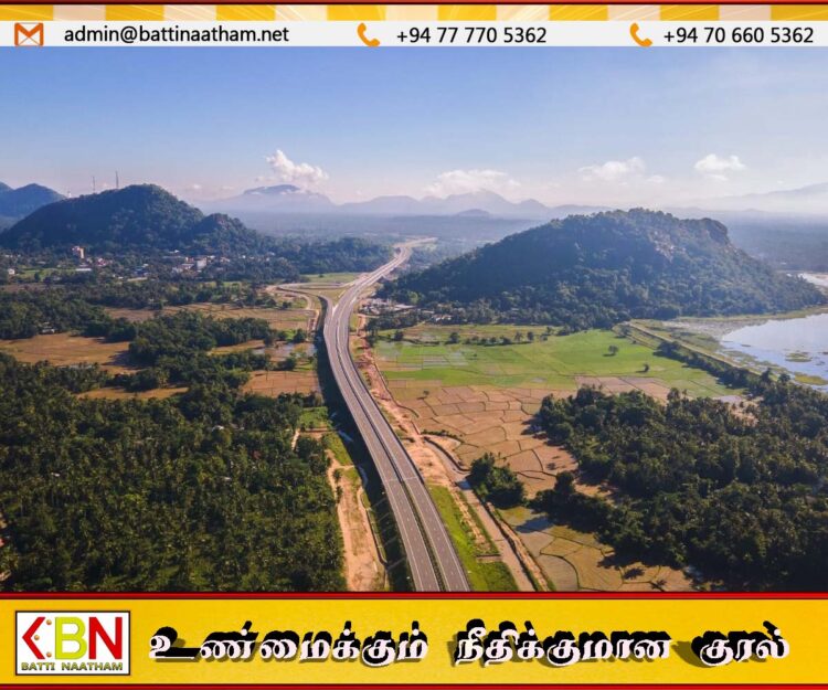 தமிழர் மாவட்டங்களை இணைக்கும் அதிவேகநெடுஞ்சாலை அமைக்க பேசி வருகிறோம்; சாணக்கியன்