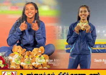 தெற்காசிய விளையாட்டு போட்டியில் தங்கப்பதக்கம் வென்ற இலங்கை வீராங்கனை பாத்திமா சபியா யாமிக்