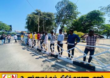 மட்டு காந்தி பூங்காவில் கவனயீர்ப்பு போராட்டம் முன்னெடுப்பு!