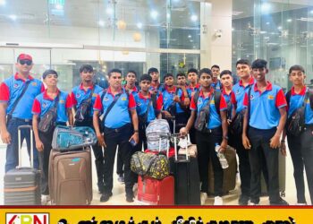 தாய்லாந்தில் நடைபெறவுள்ள சர்வதேச கூடைப்பந்தாட்ட போட்டிக்கு மட்டு சென் மைக்கல் கல்லூரி அணி புறப்பட்டது