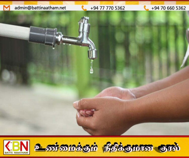 மூதூரில் நாளை 8 மணிநேர நீர் வெட்டு