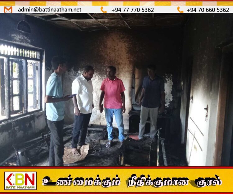 தமிழரசுக் கட்சி உறுப்பினர் வீட்டிற்கு தீ வைத்து கட்சியின் செயற்பாடுகளை முடக்குவதற்கு சதியா?; செ. நிலாந்தன்