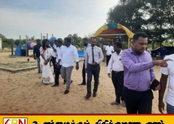 ஆரையம்பதி கடற்கரையில் 100 கடற்கரை பூங்கா அமைக்கும் திட்டத்துக்கு அடிக்கல் நாட்டு விழா