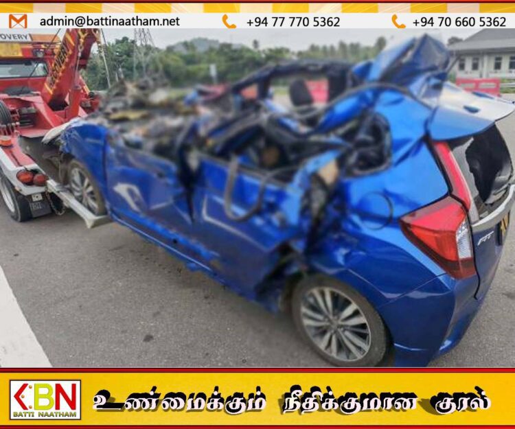 மத்திய அதிவேக நெடுஞ்சாலை கோர விபத்தில் ஒருவர் உயிரிழப்பு