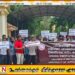 யாழ் பல்கலைக்கழக ஊழியர் சங்கம் ஆர்ப்பாட்டம்