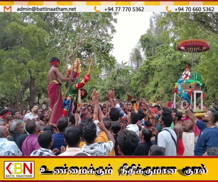 பாசிக்குடா ஸ்ரீ முருகன் ஆலயத்தில் சூர சம்ஹார நிகழ்வு