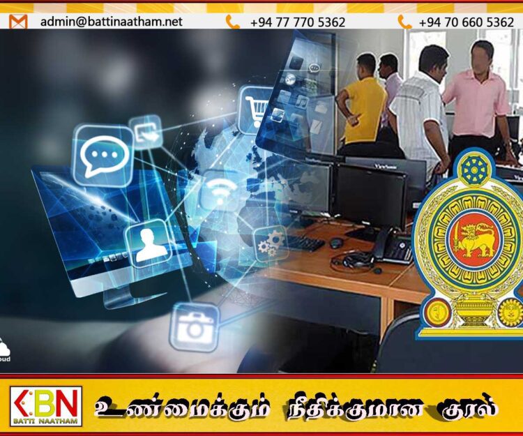 செயலிழந்திருந்த அரச நிறுவனங்களின் இணைய சேவைகள் வழமைக்கு