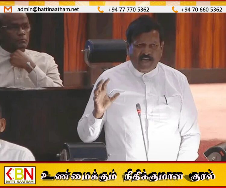 தமிழினத்தின் இறைவன் பிரபாகரன்; நாடாளுமன்றில் பிறந்தநாள் வாழ்த்து தெரிவித்த ரவிகரன் எம்.பி