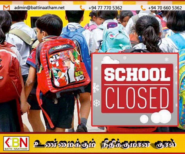 ஊவா மாகாணத்திலுள்ள அனைத்து பாலர் பாடசாலைகளுக்கும் விடுமுறை!